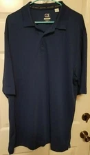 Barksdale Air Base Air Show Cutter & Buck CB DryTecPolo Shirt - XXL Blue
