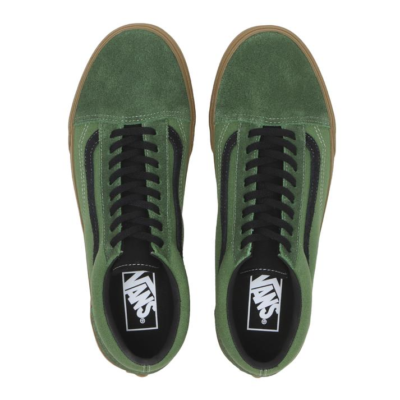 Vans Old Skool Low Cut Green Gum Black V36CF GUM Men's Size | eBay
