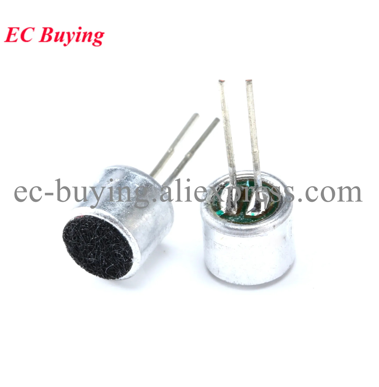 10pcs Electret Condenser Microphone 6*5mm with Pins 52dB eBay