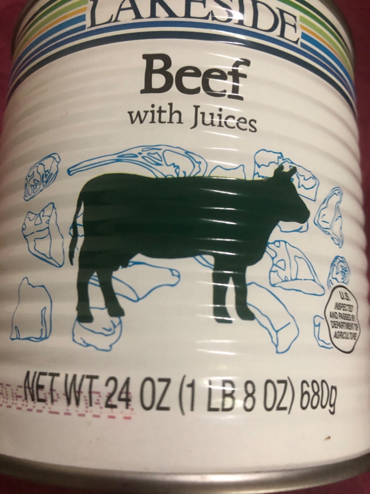 Lakeside Canned Beef with Juices, 24oz for sale online eBay
