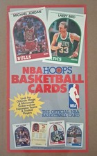 1989 NBA Hoops Basketball Poster Michael Jordan Larry Bird David Robinson Malone
