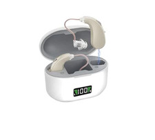 Dispositivo ricaricabile a cancellazione di rumore display a LED Amplifica Udito