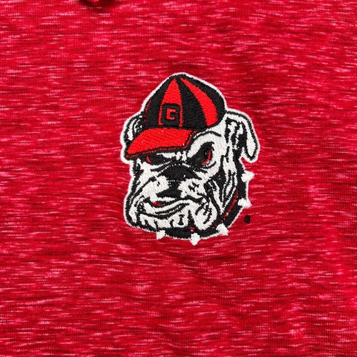 Camisa polo Georgia Bulldogs para hombre XLT roja cortadora y Buck CB DryTec elástica - Imagen 4 de 11