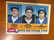 1981 Topps #112 Rusty Kuntz Rc Rookie