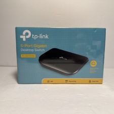 TP-Link 8 Port Gigabit Desktop Switch TL-SG1008D, Black Network Expansion