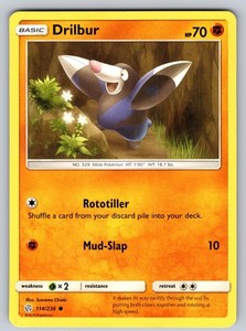 Drilbur 114/236 Cosmic Eclipse