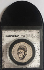 BANKSY The Coin Supplier TCS 2019 Street Art Graffiti Pièce