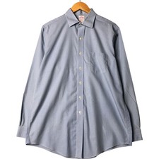 Used Brooks Brothers Est. 1818 long-sleeved cotton check shirt size L men's 