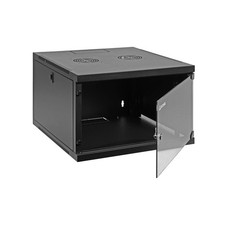 Aeons 6U Classic Wall Mount 19-inch IT Network Cabinet Enclosure Server Rack ...