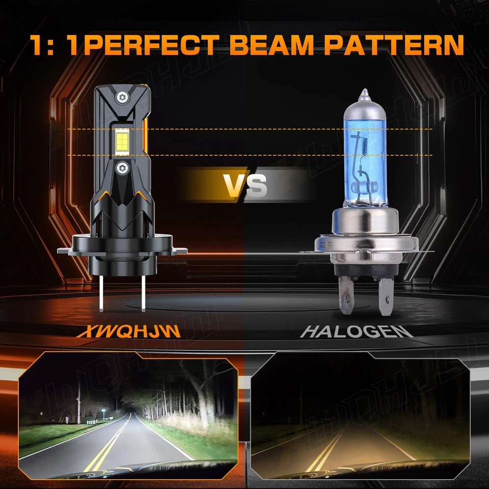 For Mercedes-Benz GL320 GL450 GL500 GL550 2007-20011 LED Headlight Fog Bulbs Kit - Изображение 2 из 4