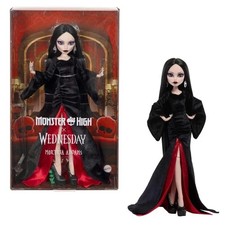 Monster High Wednesday Morticia Addams Doll J...