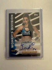 2021 Topps WWE Women's Division Indi Hartwell #A-IH Autograph Auto /25