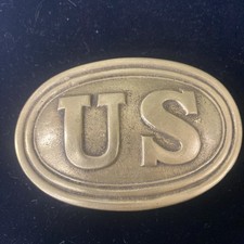 Vintage US Military Civil War Belt Buckle Reproduction