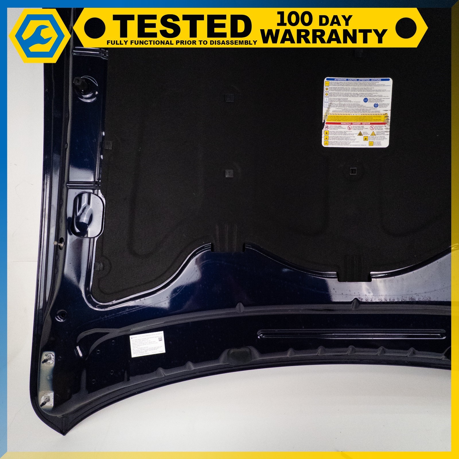 14-19 MASERATI QUATTROPORTE FRONT HOOD BONNET COVER PANEL ASSEMBLY BLUE OEM