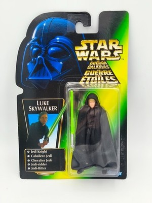 STAR WARS - POTF2 - Luke Skywalker Jedi Knight - green EU card