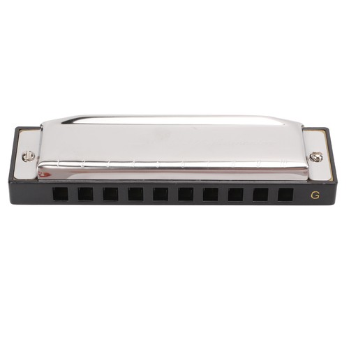 G Key Harmonica 10 Hole 20 Tone Mouth Organ Rust Corrosion Proof Portable Ha 3CS - Picture 8 of 12