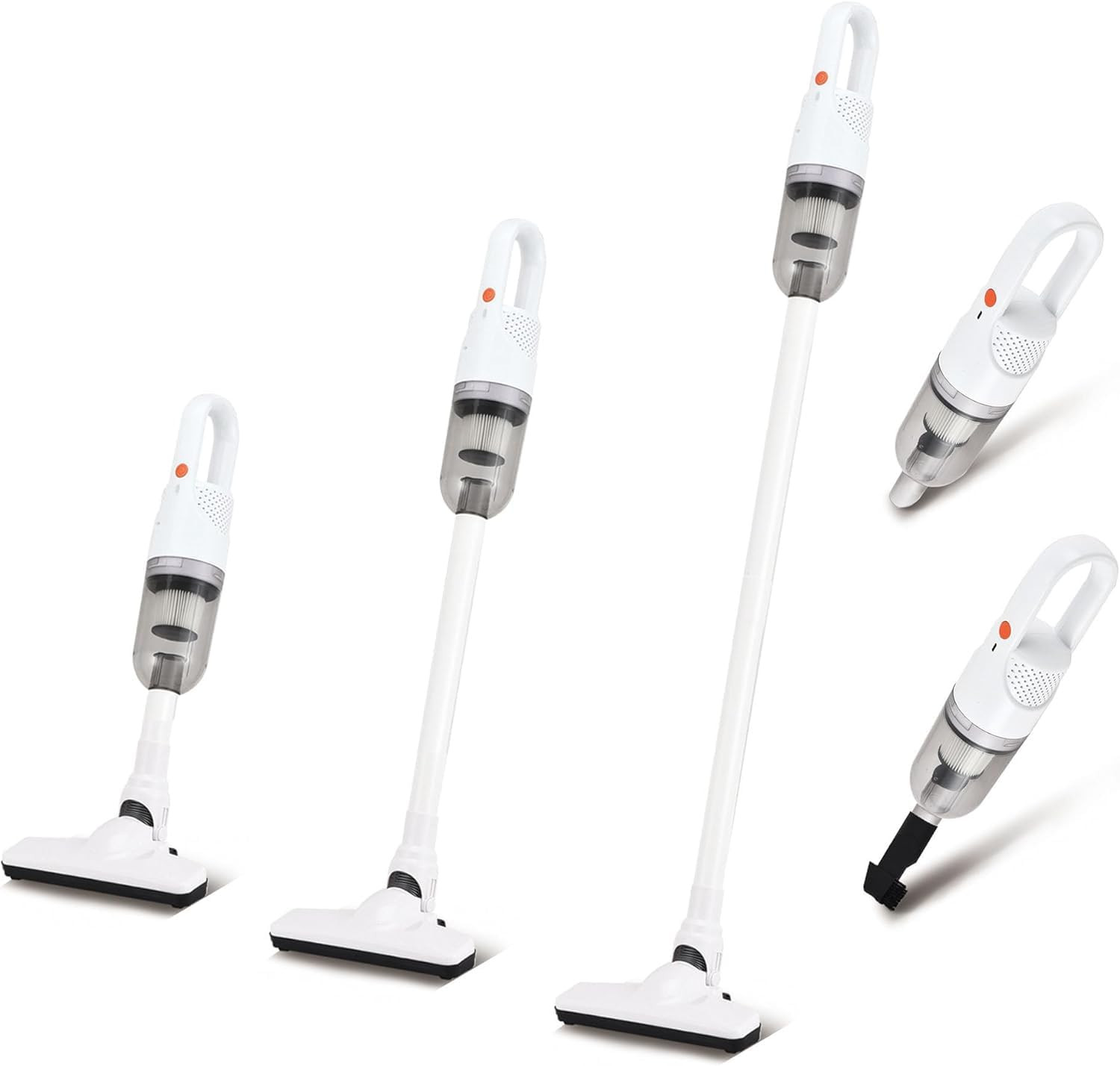 Aspirapolvere Senza Fili Potente 35kPa: Scopa Elettrica 2-in-1