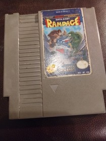 Nintendo NES Game Lot Of 2 Castlevania And Rampage