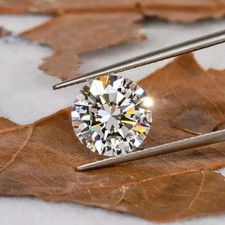 2.00 Ct Round Cut Lab Grown Loose CVD Diamond Natural D Color VVS1 Clarity