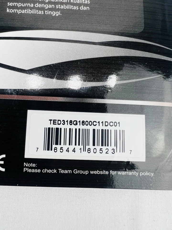 Team Group ELITE DDR3 RAM 16GB @ 1600MHz / 2 x 8GB Dual Channel Kit - Image 2 of 3