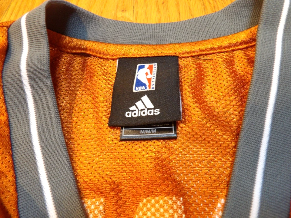 CAMISETA NARANJA NUEVA SIN ETIQUETAS ADIDAS NBA PHOENIX SUNS ROBIN LOPEZ TALLA M Foto 3 de 4