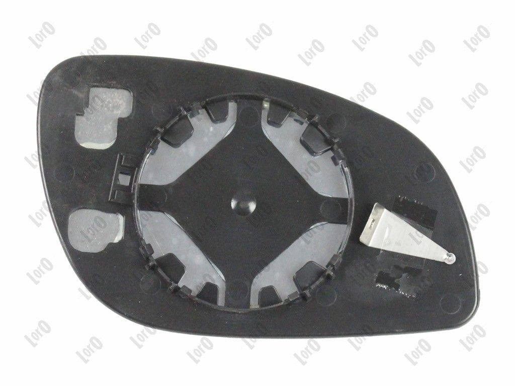 ABAKUS Mirror Glass Outer Rearview 2818G01 For Opel Left Aspherical
