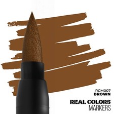 AK Interactive Acrylic Paint Marker Brown RCM007