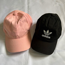 adidas Black Trefoil Logo Baseball Cap Adjust...