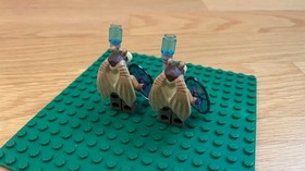 2x Lego Star Wars Minifigure: sw0302 Gungan Soldier (Printed Head) - Set 7929