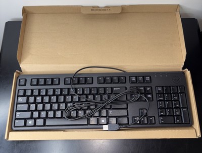 Original DELL KB212-B USB WIRED KEYBOARD 0DJ454 - NEW/OPEN BOX