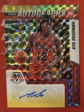 2021-22 Mosaic Rookie Autographs Prizm Auto Ayo Dosunmu