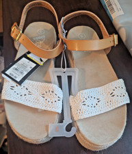 Kids' Lindsey Platform Espadrille Sandals White - art class -Y Size 13 550-22