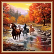 Stamped Cross Stitch Kits,Cross Stitch Kits for Adults Beginners,Embroidery K...
