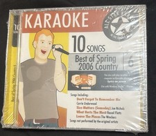 All Star Karaoke Disc ASK-1012 Spring 2006 Country CD G New Sealed Free Shipping