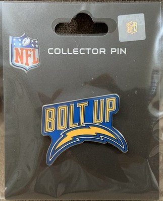 LOS ANGELES CHARGERS BOLT UP COLLECTOR PIN NEW WINCRAFT
