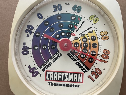 Vintage CRAFTSMAN Plastic Taylor Thermometer - Picture 2 of 9