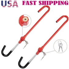 2X Car Steering Wheel to Brake Pedal Lock Auto Security Anti-Theft Lock Device⭐