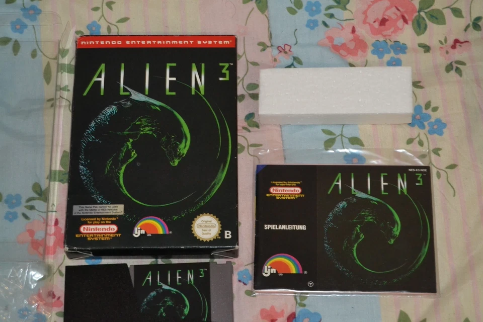 Vintage Boxed Alien 3 Nintendo NES German PAL B - Complete - Image 4 of 4