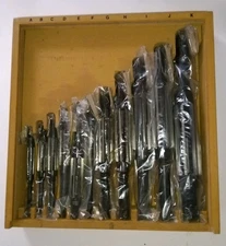 New Adjustable Hand Reamer Set 11 Piece Set A to K with Storage Carry Box