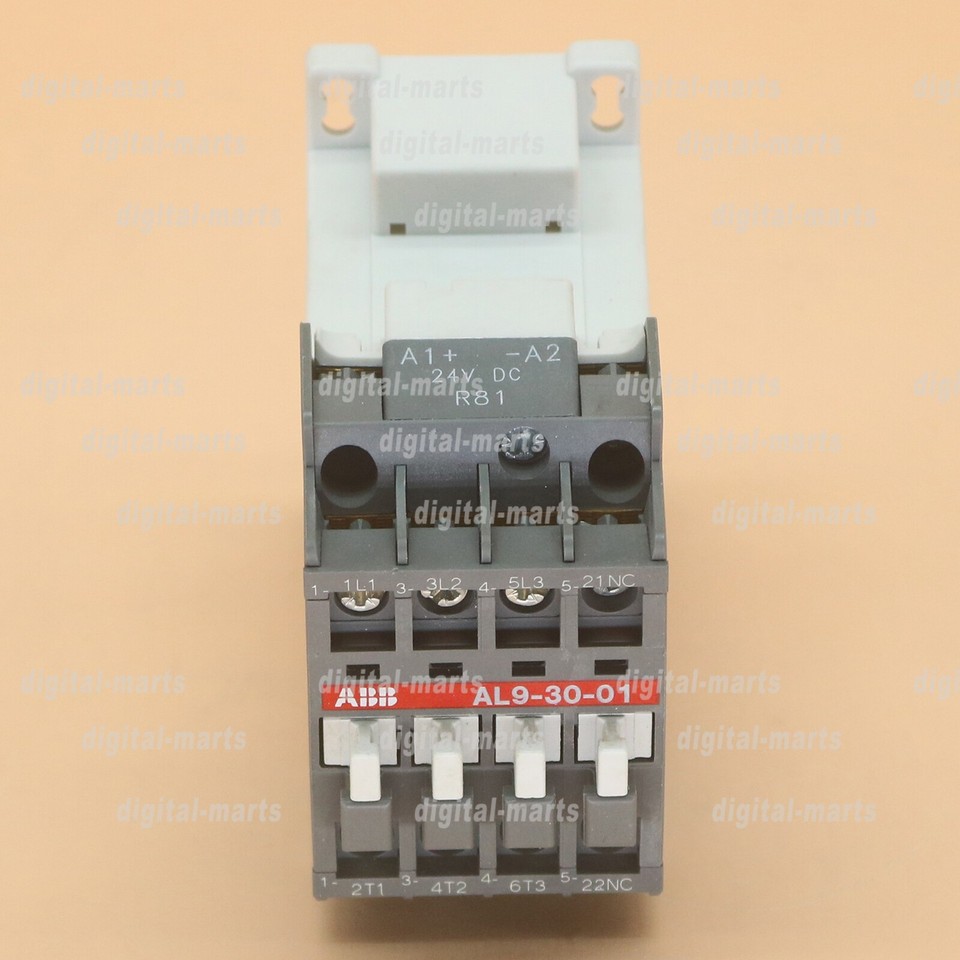 One New ABB Dc Contactor AL9 30 01 24VDC Quality Assurance US Free TAX one-new-abb-dc-contactor-al9-30-01-24vdc-quality-assurance-us-free-tax