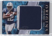 2018 Panini Origins Rookie Jumbo Jerseys Turquoise 7/25 Nyheim Hines #RJJ-19 lz7