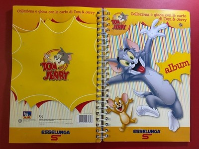 TOM & AND JERRY 100% COMPLETE Ed Esselunga Figure Card Album (2011) GREAT