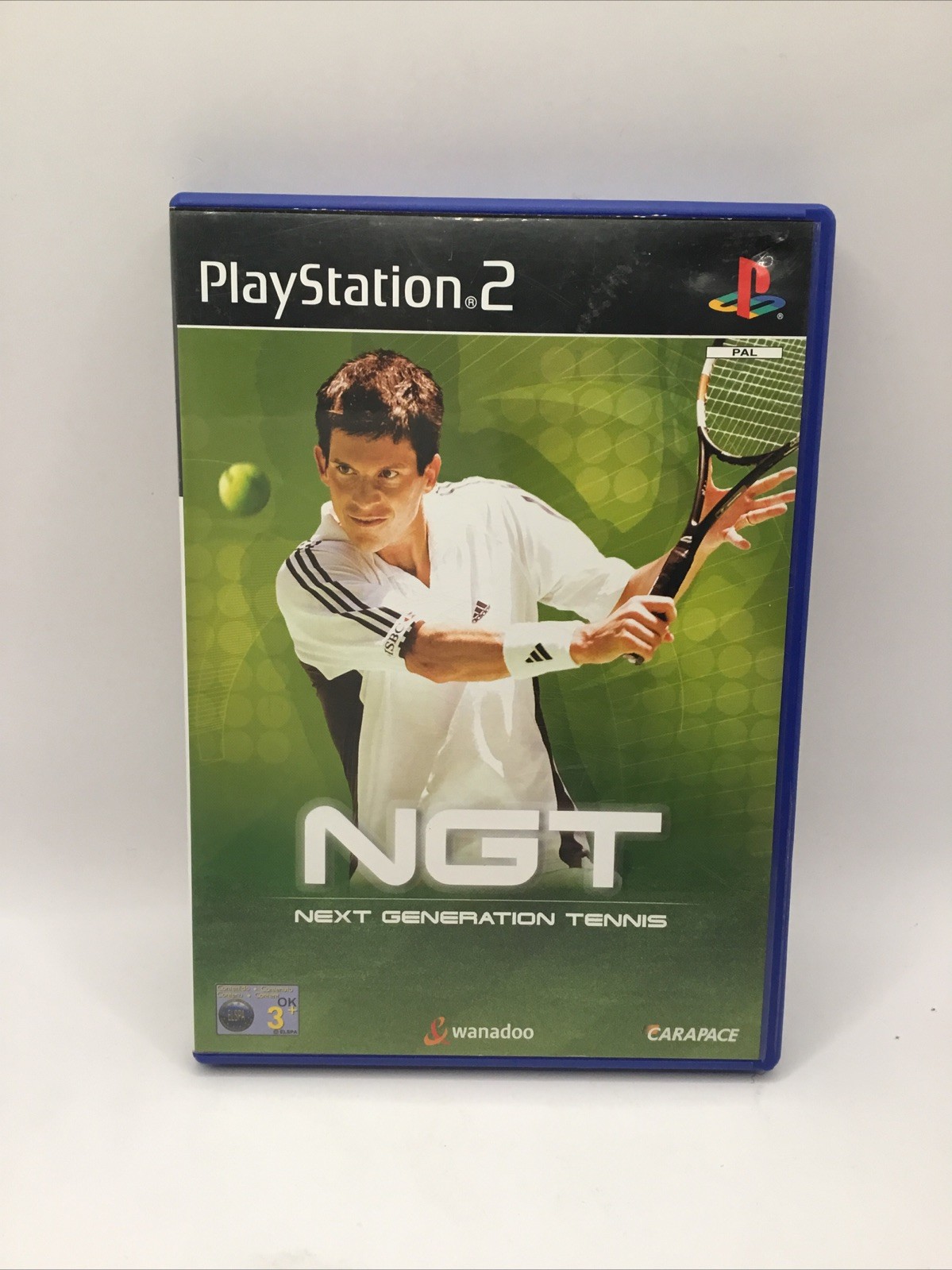 Next Generation Tennis (Sony PlayStation 2, 2002) PS2 Game