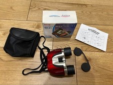 MIZAR SZ-21 Compact Zoom Binoculars 10-30x 21mm Multi-Coated Lens Red