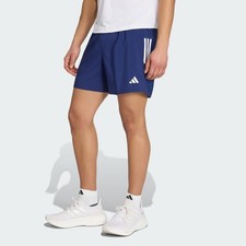 35 Adidas Men's Own The Run Drawstring Shorts 7" - Dark Blue - Small -New Tags
