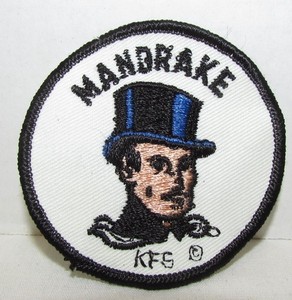 1970s Mandrake the Magician Cloth Patch