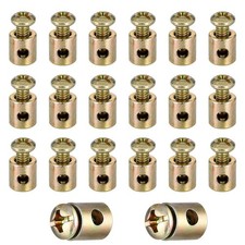 20pcs Throttle Cable Ends 18 Universal Cables Repair Kit Silver 20pcs Throttle Cable Ends 18 Universal Cables Repair Kit Silver