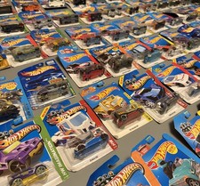 Hot Wheels Lot Of 77 Toys Mid 2010s Sealed Carded Matchbox Diecast Cars Mainline