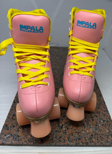 Impala Sidewalk Rollerskates - Pink/Yellow, Size 6 37 Eur  Never Used