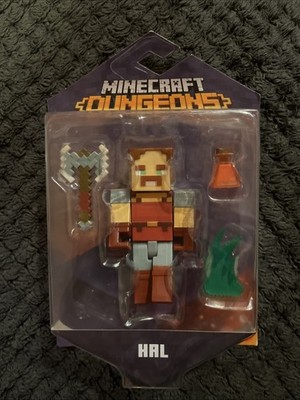 Mattel - Minecraft Dungeons Articulated Action Figure  HAL (3.25 inch) GNC28 Toy